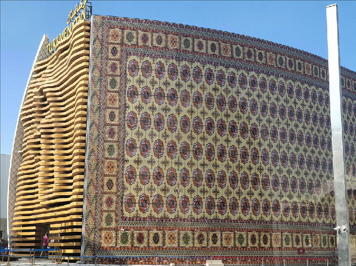 Pavillon von Turkmenistan
