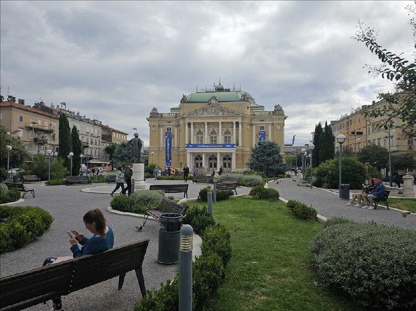 Das Nationaltheater Rijeka