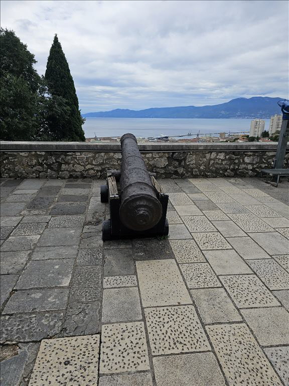 Blick auf die Bucht von Rijeka