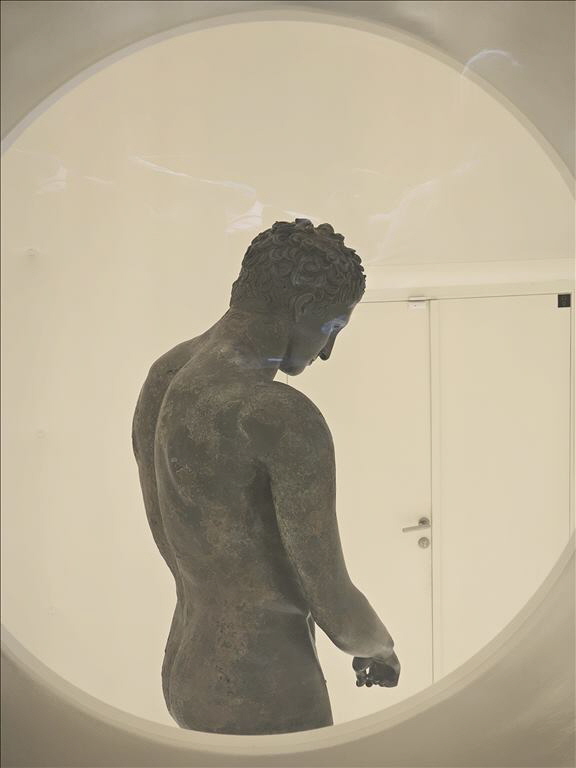 Blick auf die Originalstatue