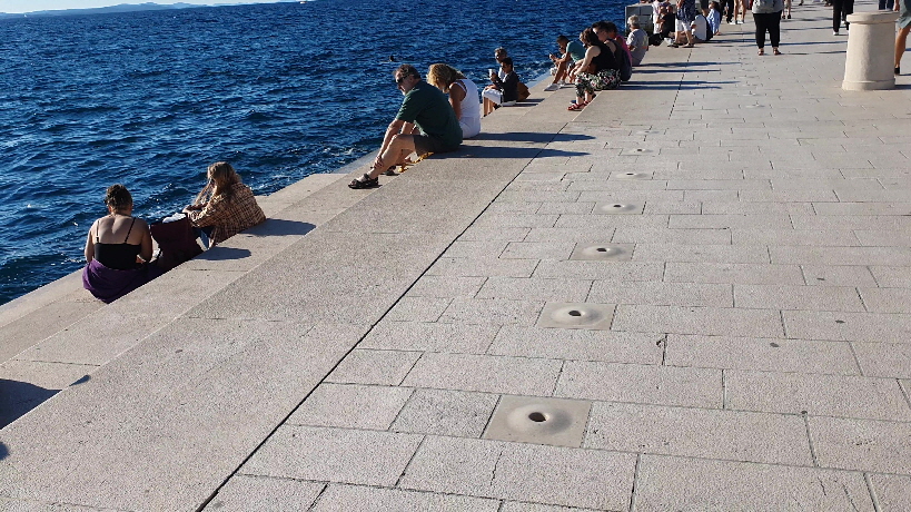 Meeresorgel von Zadar